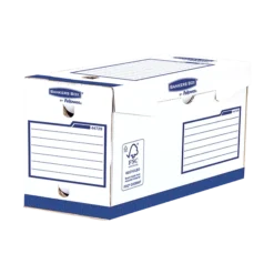 Fellowes 20 Boîtes D'archives En Carton A4+ Pour Charge Lourde Largeur 20 Cm