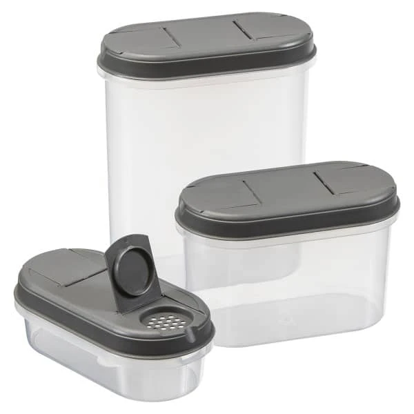 Lot De 3 Boîtes Verseuses 0,5 L 1,2 L Et 2,4 Litres 1 Lot De 3 Boîtes Verseuses 0,5 L 1,2 L Et 2,4 Litres