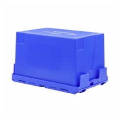 Bac Navette 600x400 65 L éco Avec Couvercle Intégré -Outils De Stockage bac 600 x 400 x 365 mm 65 l eco avec couvercle integre bleu 2