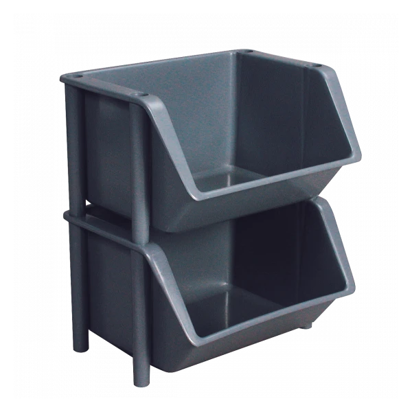 Bac à Bec Alimentaire 18 Litres Gris 2 Bac à Bec Alimentaire 18 Litres Gris – Image 2
