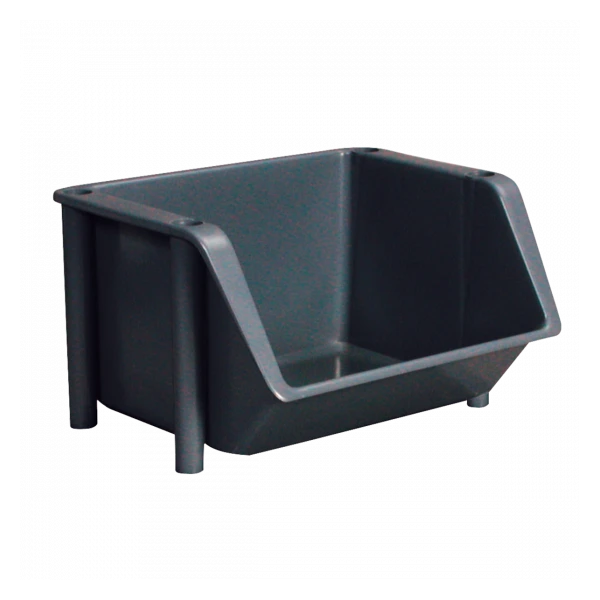 Bac à Bec Alimentaire 18 Litres Gris 1 Bac à Bec Alimentaire 18 Litres Gris