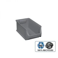 Bac à Bec Plastique Recyclé Gris Taille 4 Allit