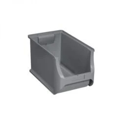 Outils De Stockage -Outils De Stockage bac a bec plastique recycle gris taille 4h allit 1