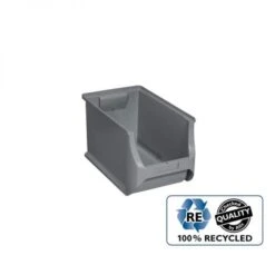 Bac à Bec Plastique Recyclé Gris Taille 4H Allit