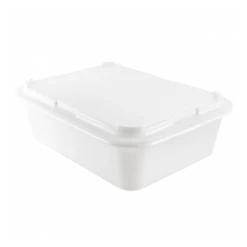 Bac à Diviseuse Rectangulaire 20 L - Blanc -Outils De Stockage bac a diviseuse rectangulaire 20 l blanc 2