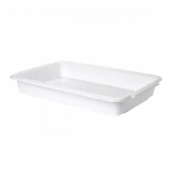 Bac à Diviseuse Rectangulaire 600 X 400 - 13 L - Blanc