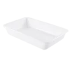Bac Alimentaire Plat Blanc 10 Litres