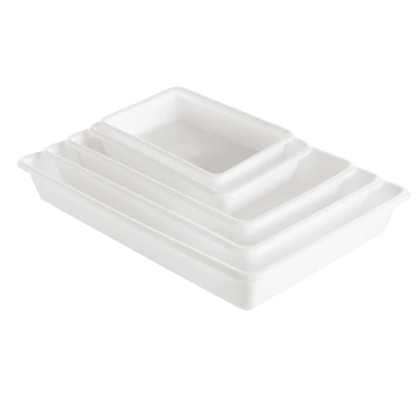 Bac Alimentaire Plat Blanc 8 Litres 2 Bac Alimentaire Plat Blanc 8 Litres – Image 2