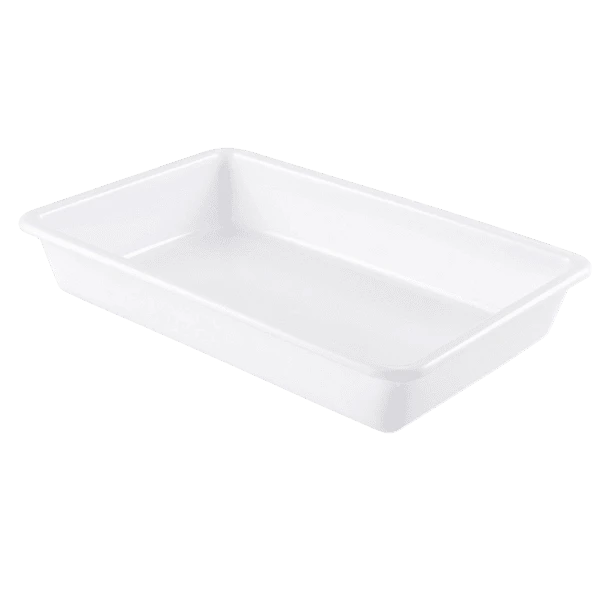 Bac Alimentaire Plat Blanc 8 Litres 1 Bac Alimentaire Plat Blanc 8 Litres