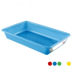 Bac Alimentaire Plat Avec étiquette HACCP 3 Litres