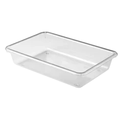 Bac Alimentaire Plat Transparent 3 L 5 L Ou 8 Litres