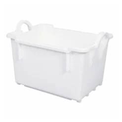 Bac Comporte Empilable Emboîtable 100 L - Blanc