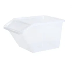 Bac De Rangement Incliné 40 Litres Avec Couvercle