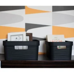 Bac De Rangement Design 12 Litres EDA -Outils De Stockage bac de rangement design 12 litres eda 2