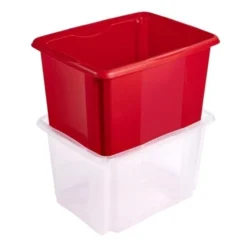 Bac De Rangement Transparent 30 Litres Emil Keeeper -Outils De Stockage bac de rangement transparent 30 l emil keeeper 3