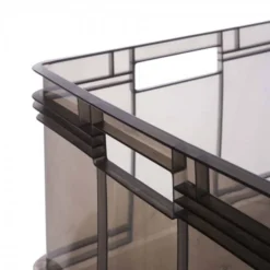 Keeeper Caisse De Rangement Transparente 54 Litres Euro-Box XXL 6 Keeeper Caisse De Rangement Transparente 54 Litres Euro-Box XXL -Outils De Stockage bac de rangement transparent 54 l euro box xxl bruno keeeper 2