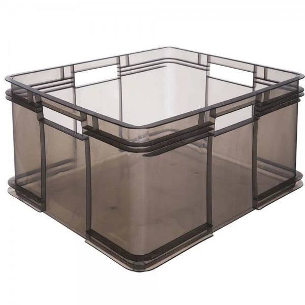 Keeeper Caisse De Rangement Transparente 54 Litres Euro-Box XXL 1 Keeeper Caisse De Rangement Transparente 54 Litres Euro-Box XXL
