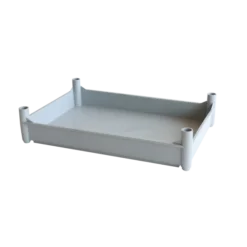 Bac Empilable Avec 4 Pieds 540 X 360 X 120 Mm - 10 L - Gris