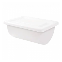 Bac Grand Volume Semi-cylindrique 170 L - Blanc 5 Bac Grand Volume Semi-cylindrique 170 L - Blanc -Outils De Stockage bac grand volume semi cylindrique 170 l blanc 2