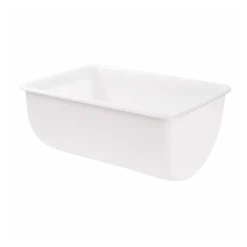 Bac Grand Volume Semi-cylindrique 170 L - Blanc