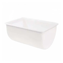 Bac Grand Volume Semi-cylindrique 220 L - Blanc