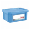 Bac HACCP 12 L Rectangulaire + Couvercle - Bleu