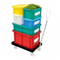 Bac HACCP 15 L Rectangulaire + Couvercle - Vert -Outils De Stockage bac haccp 15 l rectangulaire couvercle vert 2