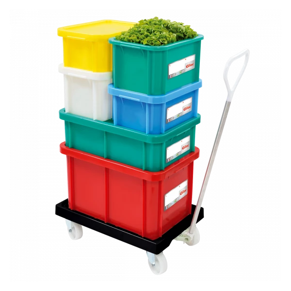 Bac HACCP 25 L Rectangulaire + Couvercle - Vert 3 Bac HACCP 25 L Rectangulaire + Couvercle - Vert – Image 3