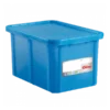 Bac HACCP 55 L Rectangulaire + Couvercle - Bleu