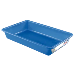 Bac Plat Bleu 3 Litres Traité Antibactérien HACCP