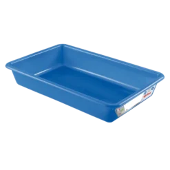 Bac Plat Bleu 5 Litres Traité Antibactérien HACCP