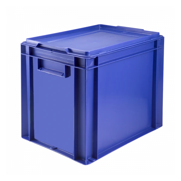 Bac Plein 400 X 300 27 L + Couvercle - Bleu 2 Bac Plein 400 X 300 27 L + Couvercle - Bleu – Image 2