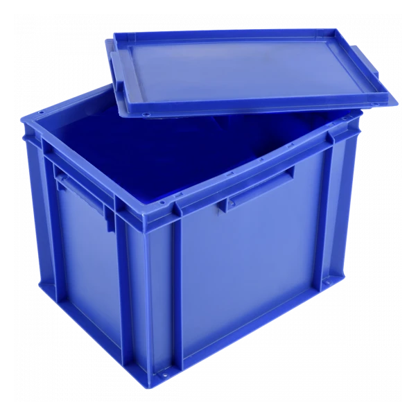 Bac Plein 400 X 300 27 L + Couvercle - Bleu 1 Bac Plein 400 X 300 27 L + Couvercle - Bleu