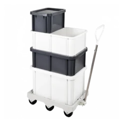 Bac Rectangulaire 55 L - Blanc -Outils De Stockage bac rectangulaire 55 l blanc 2