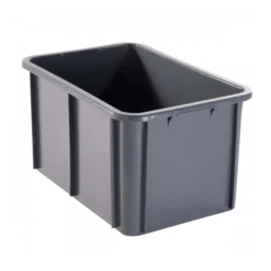 Bac Rectangulaire 55 L - Gris