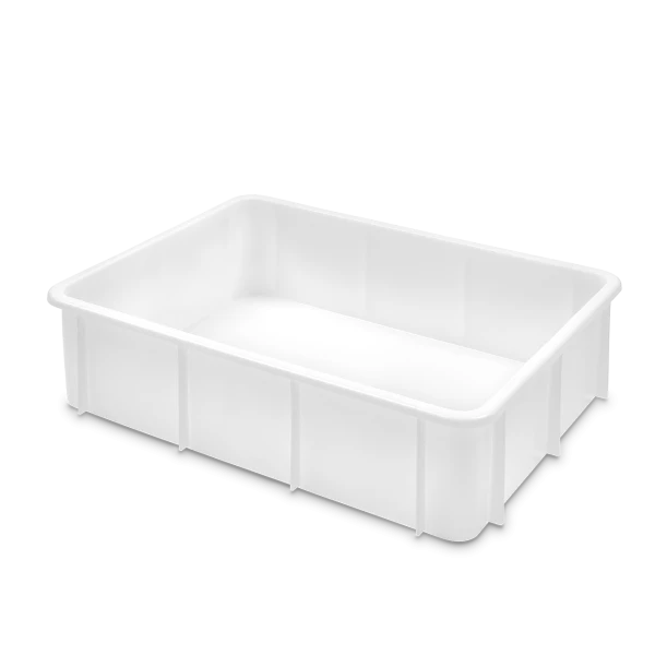 Bac Renforcé Grand Volume Empilable 80 L - Blanc 1 Bac Renforcé Grand Volume Empilable 80 L - Blanc