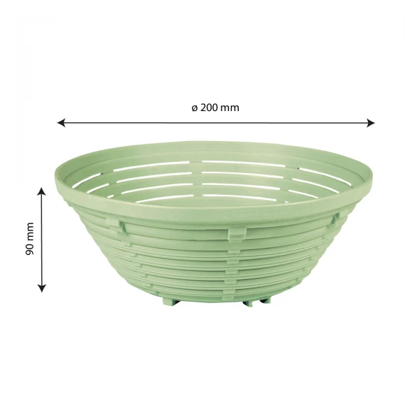 Banneton Rond0,5/0,75 Kg - 20 X 9 Cm 2 Banneton Rond0,5/0,75 Kg - 20 X 9 Cm – Image 2