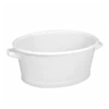 Baquet Ovale Fond Renforcé 60 L - Blanc