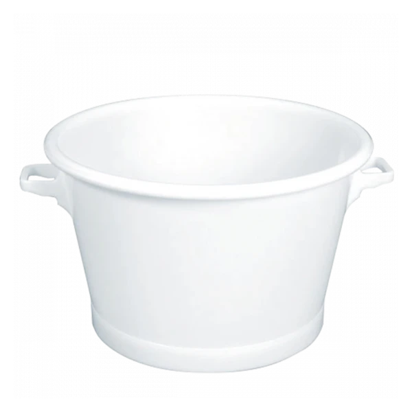 Baquet Rond Fond Renforcé 75 L - Blanc 1 Baquet Rond Fond Renforcé 75 L - Blanc