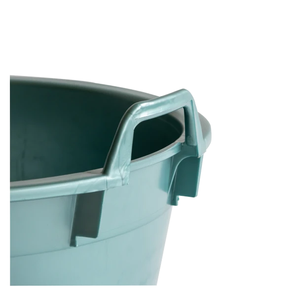 Baquet Rond Souple Avec Poignées - 40 L - Vert 2 Baquet Rond Souple Avec Poignées - 40 L - Vert – Image 2