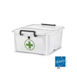 CEP Boîte En Plastique Pour Pharmacie 1ers Secours