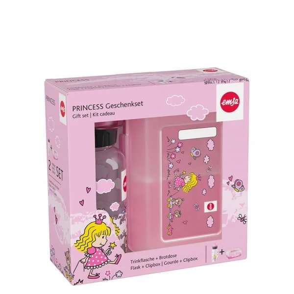 Emsa Boite à Pique-nique Et Gourde Sans BPA Motif Princesse 3 Emsa Boite à Pique-nique Et Gourde Sans BPA Motif Princesse – Image 3