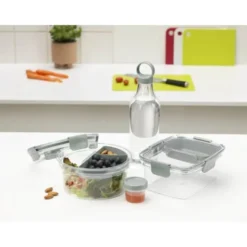 Boîte à Repas Rectangulaire Résistante En Tritan 1,5 Litres -Outils De Stockage boite a repas rectangulaire resistante en tritan 15 litres 3