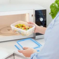 Boîte Alimentaire Ronde 0,85 L Clip&Close Emsa -Outils De Stockage boite alimentaire ronde 085 l clip close emsa 2