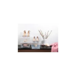 Boîte De Rangement Chaussures Avec Ouverture Devant -Outils De Stockage boite chaussures basic box avec clapet plast team 2