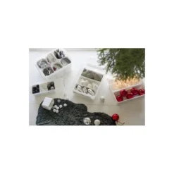 Boîte De Rangement 14 Litres Avec 6 Casiers Séparés 11 Boîte De Rangement 14 Litres Avec 6 Casiers Séparés -Outils De Stockage boite de rangement 14 l avec 6 casiers classic smartstore 5