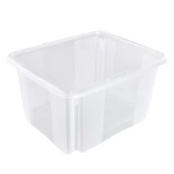 Bac De Rangement 24 Litres Transparent Emil Keeeper
