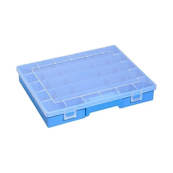 Boîte De Rangement Bleue 25 Casiers Fixes Basic Allit 2 Boîte De Rangement Bleue 25 Casiers Fixes Basic Allit – Image 2