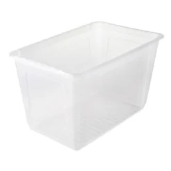Keeeper Boîte De Rangement 52 Litres Avec Aération Pour Chaussures Vêtements -Outils De Stockage boite de rangement 52 l transparente chaussures vetements bea keeeper 3