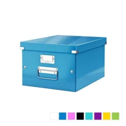 Leitz Boîte De Rangement En Carton Taille Moyenne A4+